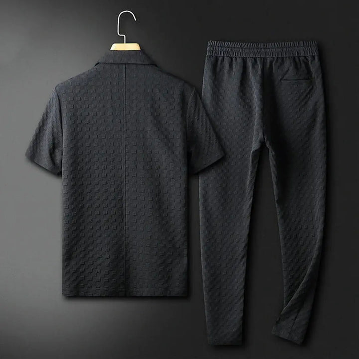 Tobias – Elegant Two-Piece Loungewear Set for Men with Relaxed-Fit Joggers, Size S-L 5