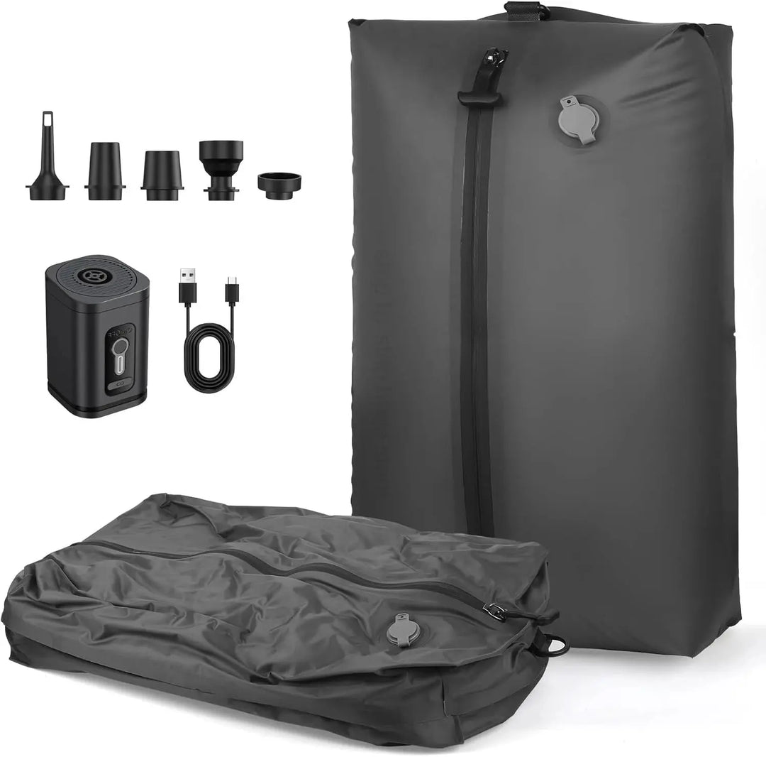 Ava – Reusable Travel Vacuum Storage Bags 17L-34L with Air Pump for Clothes & Essentials Compression 1