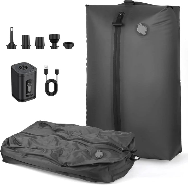 Ava – Reusable Travel Vacuum Storage Bags 17L-34L with Air Pump for Clothes & Essentials Compression 1