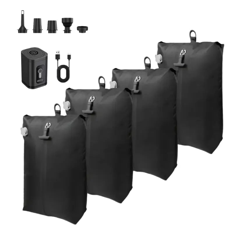 ZestyPack – Reusable Travel Vacuum Storage Bags 34L with Air Pump for Clothes & Essentials Compression