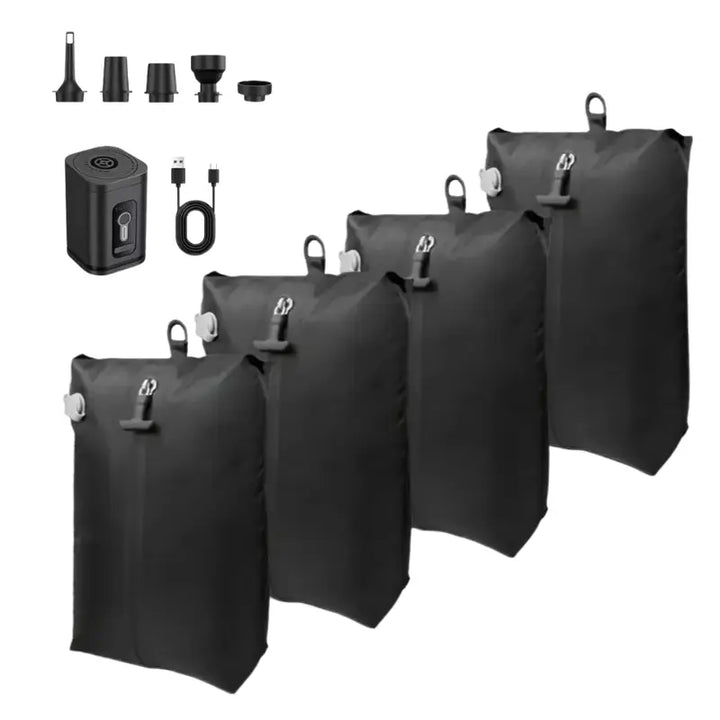 ZestyPack – Reusable Travel Vacuum Storage Bags 34L with Air Pump for Clothes & Essentials Compression