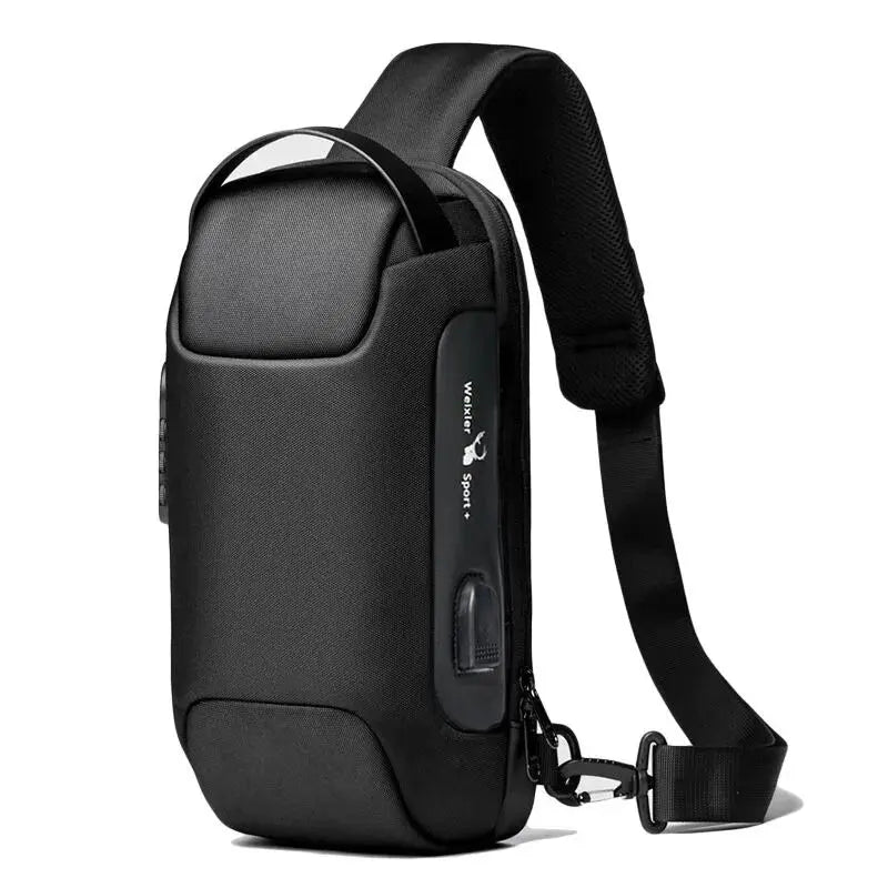 Ethan - Waterproof Anti-Theft USB Crossbody Bag with Multi-Pocket Design for Travel & Outdoor Activities 0