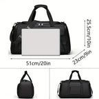 Liora - Large Capacity Multifunctional Luggage Bag With Compartments For Sports And Fitness 2