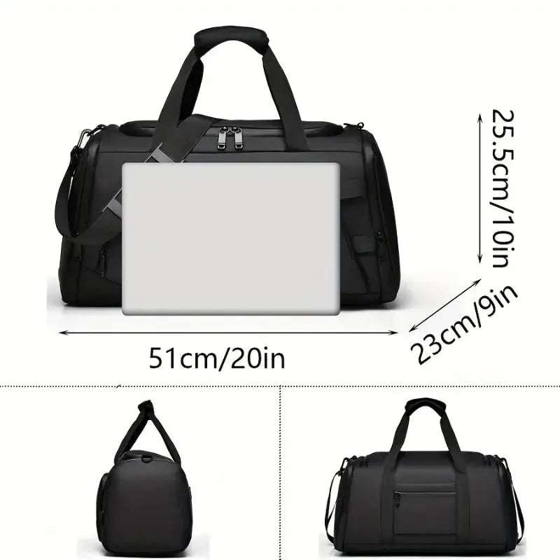 Liora - Large Capacity Multifunctional Luggage Bag With Compartments For Sports And Fitness 2
