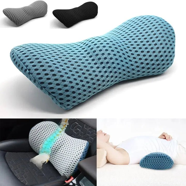 Ava – Breathable Memory Foam Lumbar Support Pillow for Car and Home 1