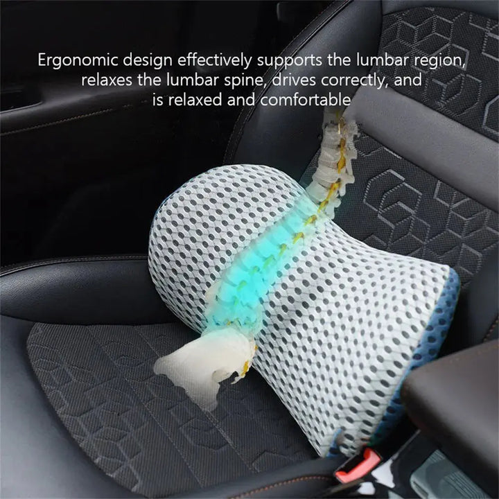 Ava – Breathable Memory Foam Lumbar Support Pillow for Car and Home 3