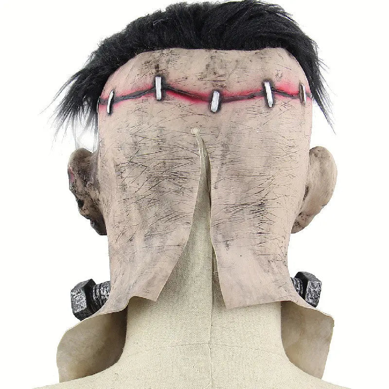 Halloween Frankenstein Monster Full Head Mask – Creepy Latex Costume Accessory for Parties 5