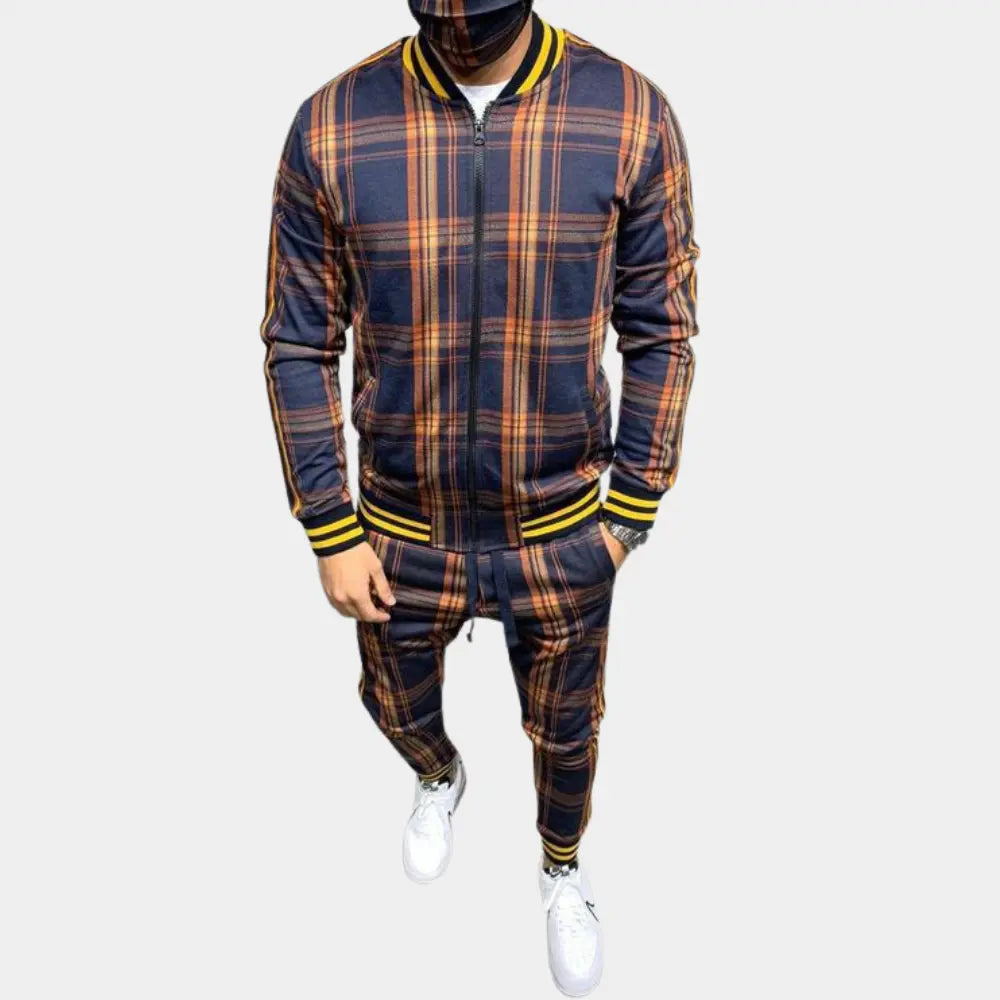 Alaric - Stylish Men's Training Suit for Comfort & Performance, Available in Multiple Colors, Sizes S-L 0