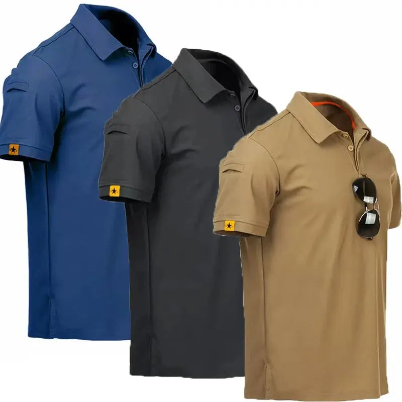 Ethan - Men's Quick Dry Oversized Pullover T-Shirt for Hiking & Camping, Breathable Fabric, Size S-XXL 1