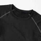 Ethan – Men's Black Long-Sleeved Fitness Underwear Set for Autumn/Winter, Comfortable & Warm Design, Size S-XXL 4