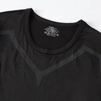 Ethan – Men's Black Long-Sleeved Fitness Underwear Set for Autumn/Winter, Comfortable & Warm Design, Size S-XXL 5