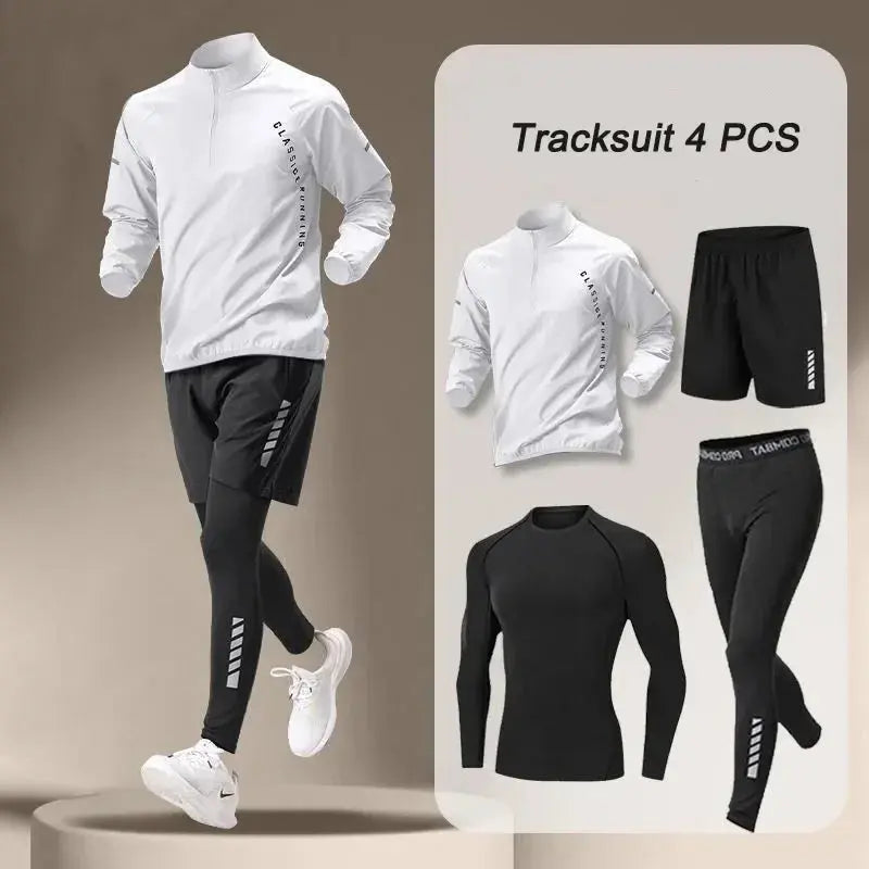 Ethan – Men's Quick Dry Outdoor Fitness Jacket & Jogging Set, Sizes M-3XL 1