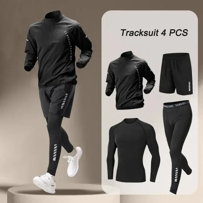 Ethan – Men's Quick Dry Outdoor Fitness Jacket & Jogging Set, Sizes M-3XL 2