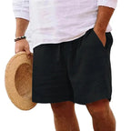 Liam - Lightweight Cotton Gym Shorts for Men, Breathable Athletic & Workout Shorts