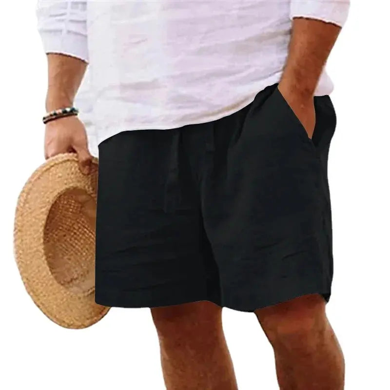 Liam - Lightweight Cotton Gym Shorts for Men, Breathable Athletic & Workout Shorts