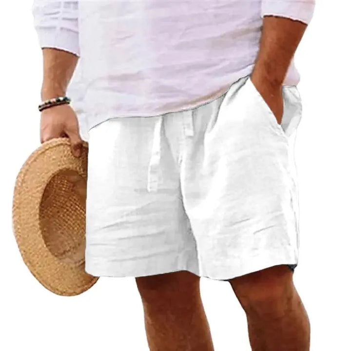 Liam - Lightweight Cotton Gym Shorts for Men, Breathable Athletic & Workout Shorts