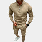 Marco – Stylish Casual Jogging Suit for Men in Black, Grey, Khaki & White, Sizes S-XL 0