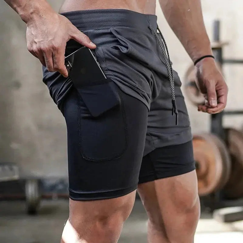 Ethan – Camo 2-in-1 Quick Dry Running Shorts for Men, Gym & Workout Comfort