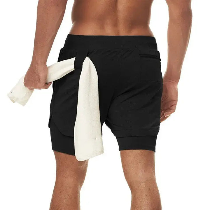 Ethan – Camo 2-in-1 Quick Dry Running Shorts for Men, Gym & Workout Comfort
