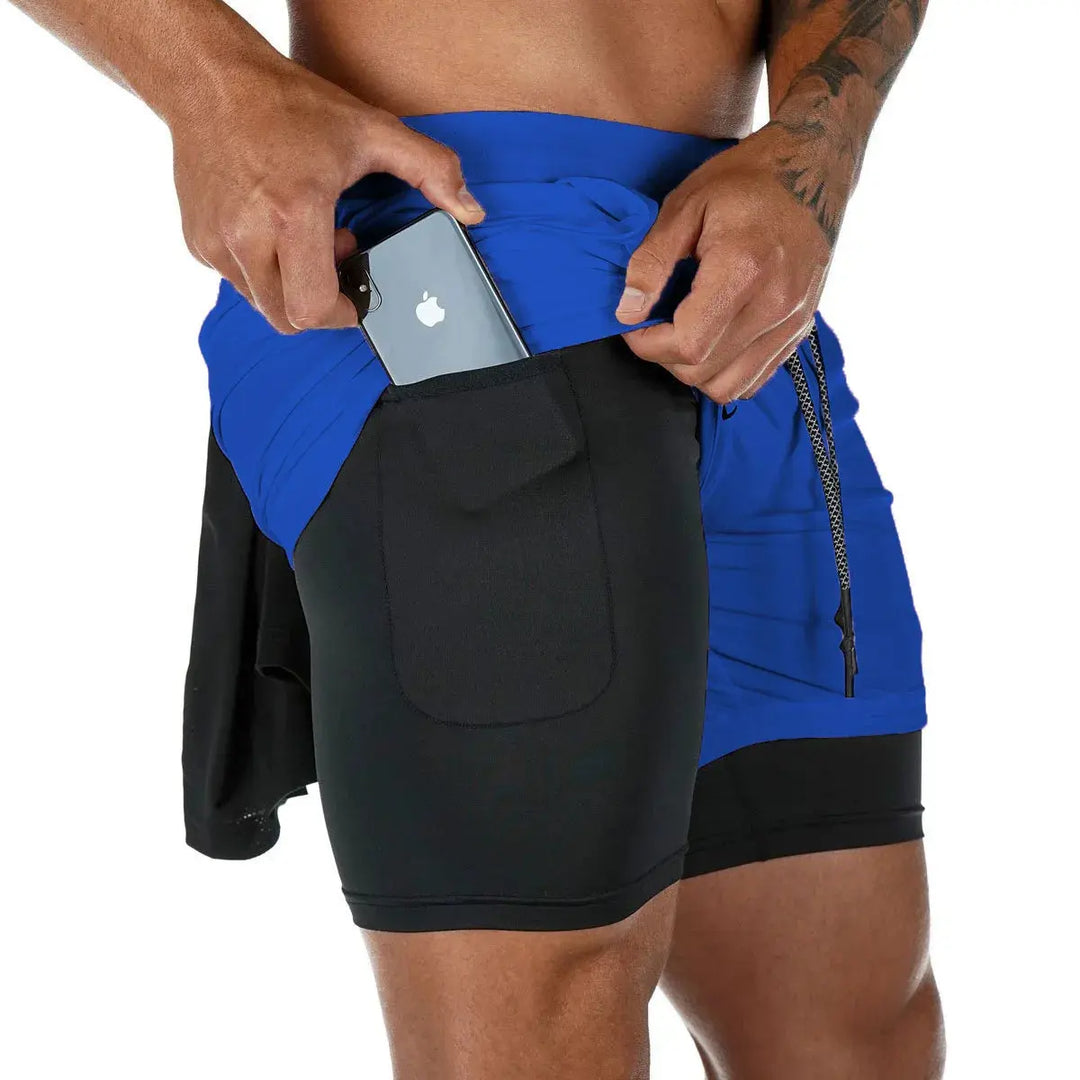 Ethan – Camo 2-in-1 Quick Dry Running Shorts for Men, Gym & Workout Comfort