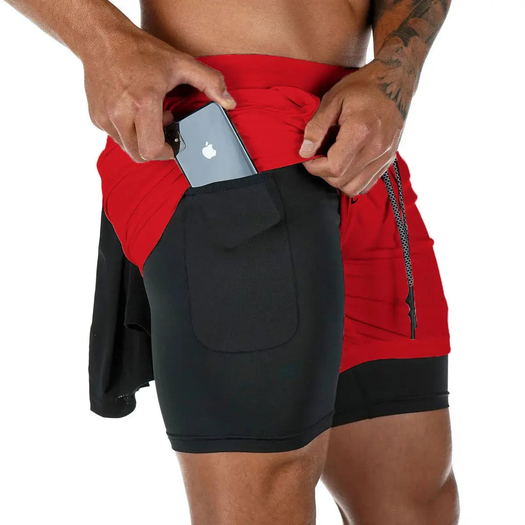 Ethan – Camo 2-in-1 Quick Dry Running Shorts for Men, Gym & Workout Comfort