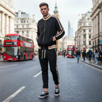 MunaWear - Men's Activewear - Steven – Stylish Athletic Tracksuit for Men, Perfect for Comfort & Performance - 