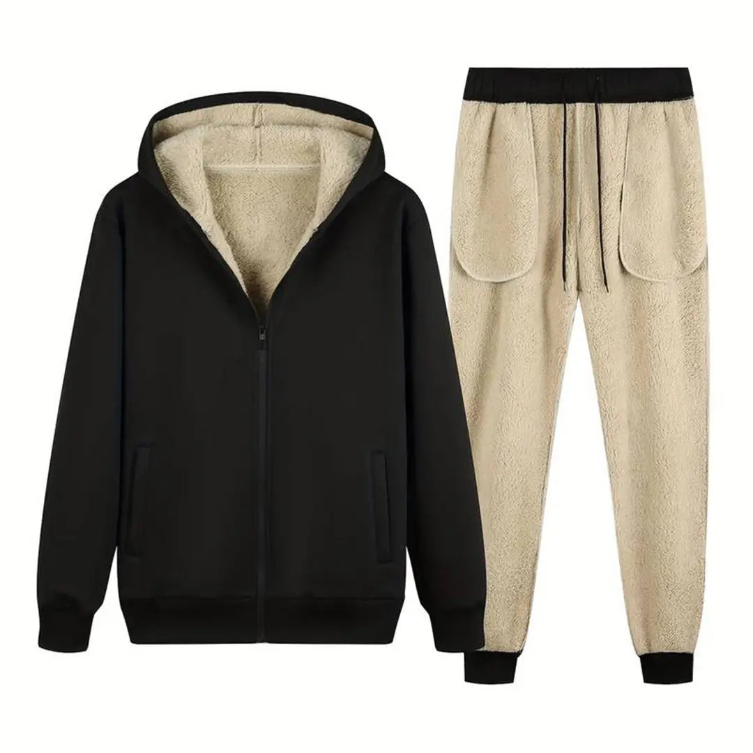 Sven – Comfortable Men's Training Set with Hoodie & Joggers, Size S-L 0