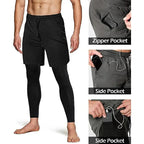 Ethan – 2-in-1 Men's Joggers for Training and Comfort, Versatile Track Pants, Sizes S-L 4