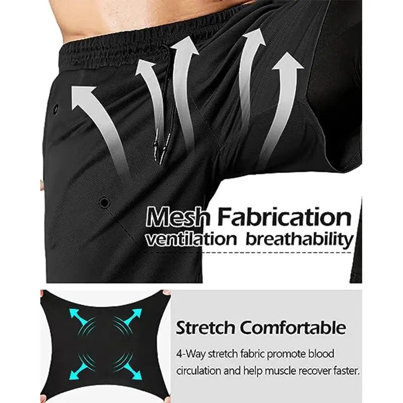 Ethan – 2-in-1 Men's Joggers for Training and Comfort, Versatile Track Pants, Sizes S-L 5