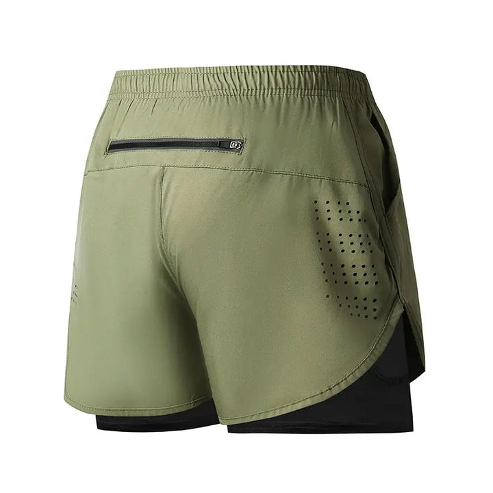 Dash – Quick-Drying Double Layer Running Shorts for Men, Ideal Workout & Gym Shorts