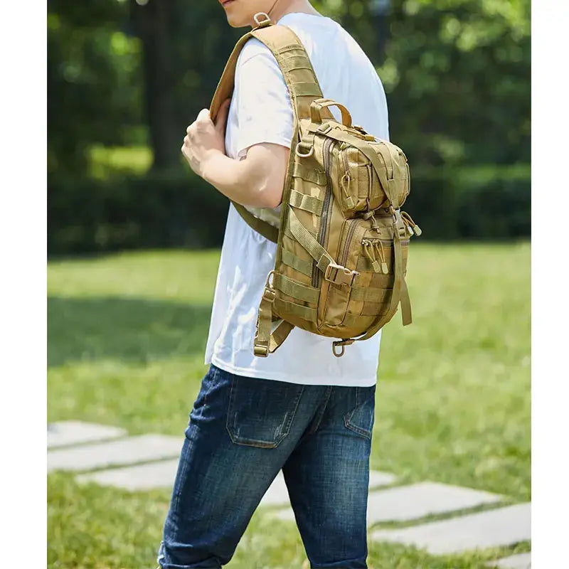 Ethan – High-Quality Men's Sling Backpack for Outdoor Activities and Travel 5