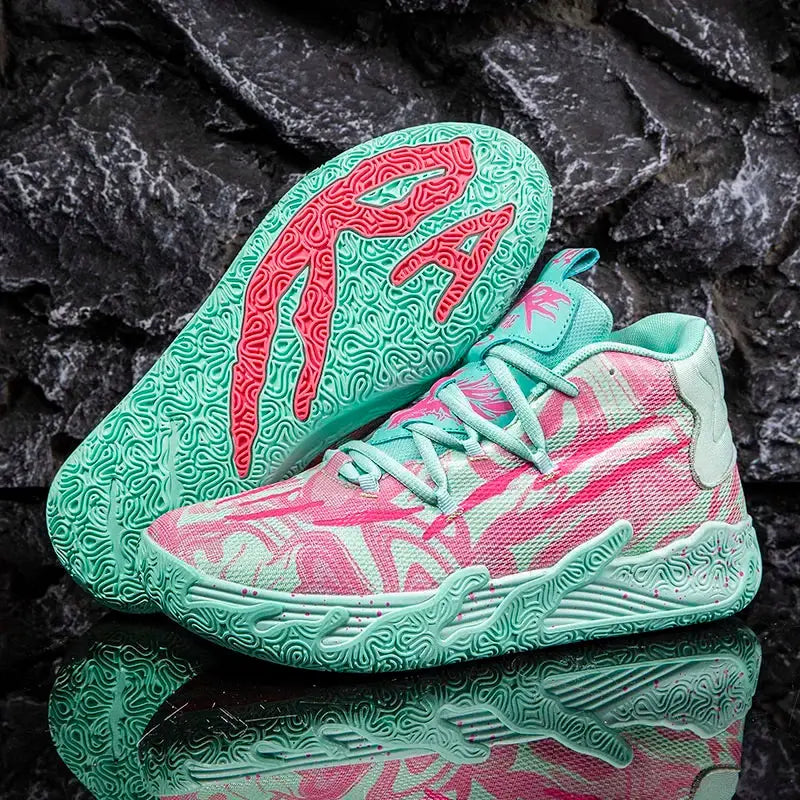 MunaWear  Men's Basketball Shoes  Liam - Breathable Basketball Shoes for Men and Women with Comfortable Fit for Training and Casual Wear