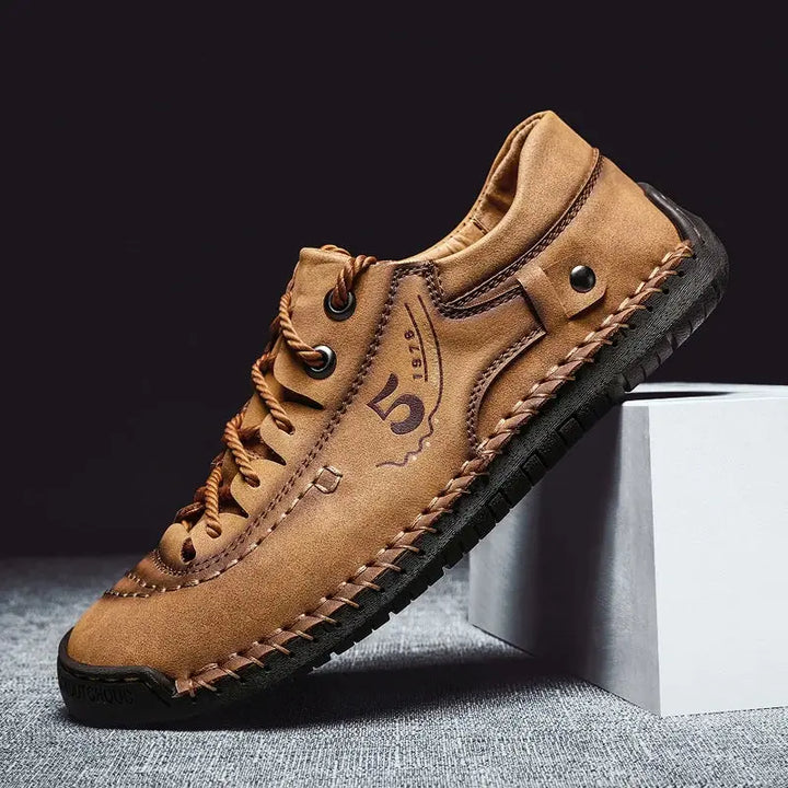 Ethan – Classic Leather Casual Shoes for Men with Non-Slip Design, Size 7-12 1