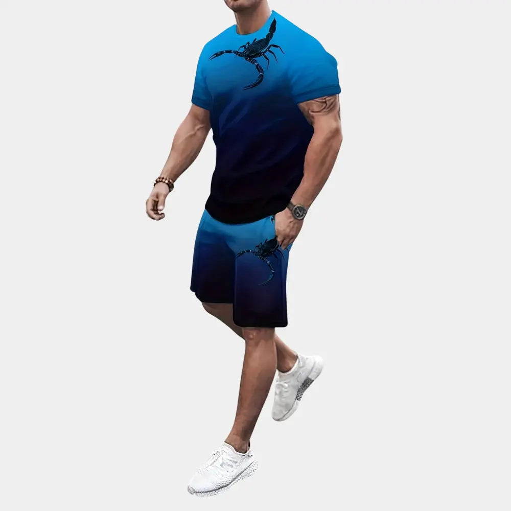 Lucas – Stylish Two-Piece Summer Set for Men, Perfect for Casual Outings and Relaxation, Size S-L 0
