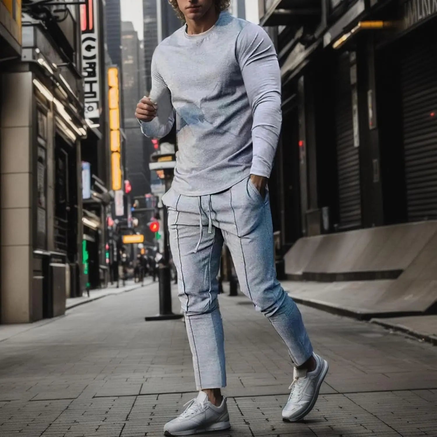 Nate – Lightweight Comfortable Tracksuit for Men, Stylish & Breathable