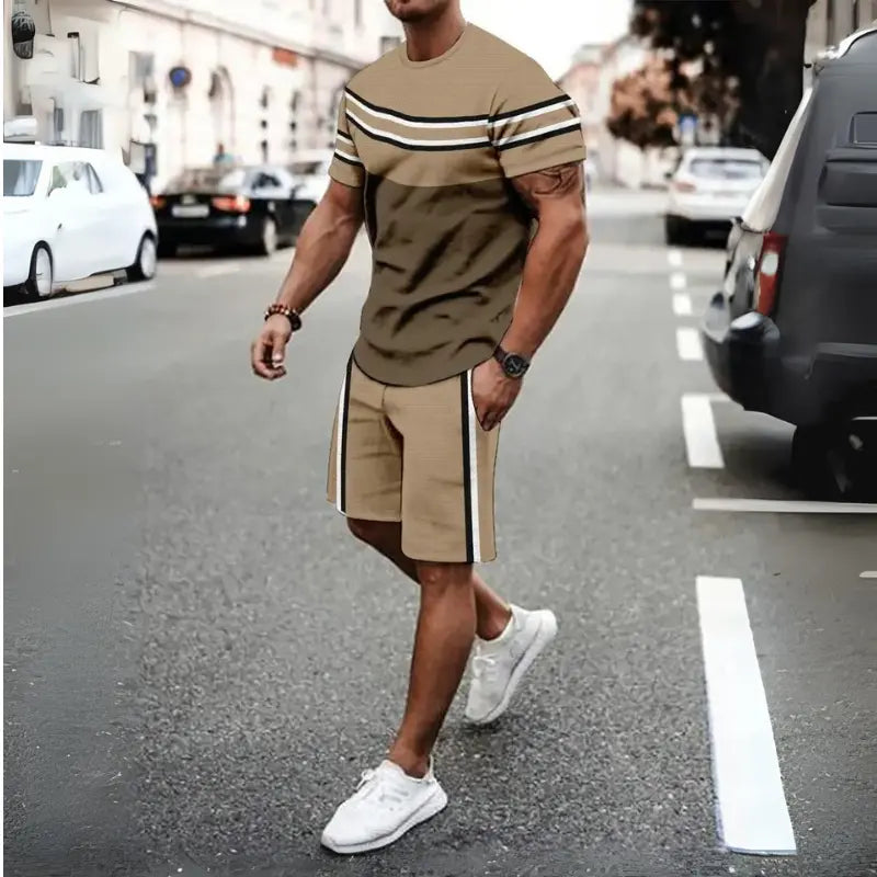 Ryan  – Stylish Two-Piece Summer Set for Men, Perfect for Casual Outings and Relaxation
