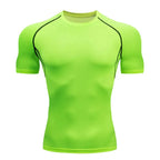 Caleb – Men's Compression T-Shirt for Outdoor Training & Fitness Activities, Breathable Fabric