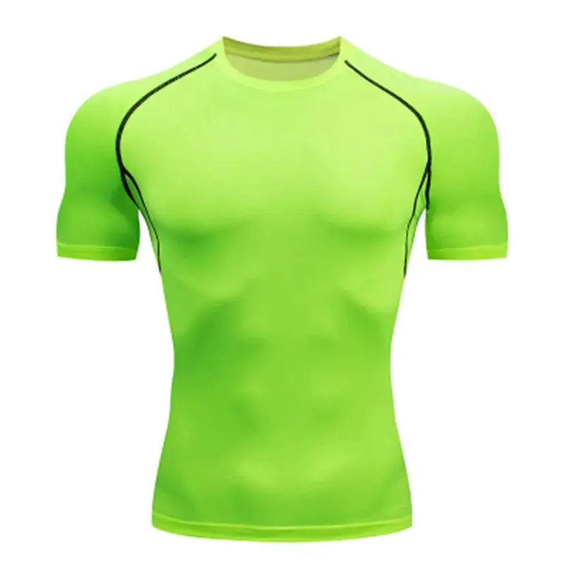 Caleb – Men's Compression T-Shirt for Outdoor Training & Fitness Activities, Breathable Fabric