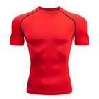Caleb – Men's Compression T-Shirt for Outdoor Training & Fitness Activities, Breathable Fabric