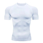 Caleb – Men's Compression T-Shirt for Outdoor Training & Fitness Activities, Breathable Fabric