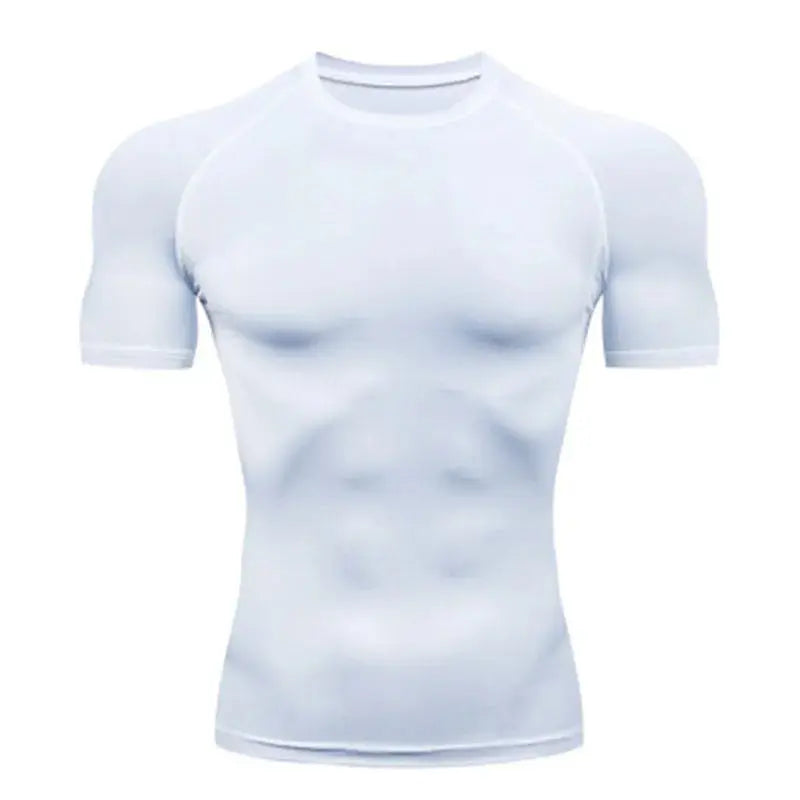 Caleb – Men's Compression T-Shirt for Outdoor Training & Fitness Activities, Breathable Fabric