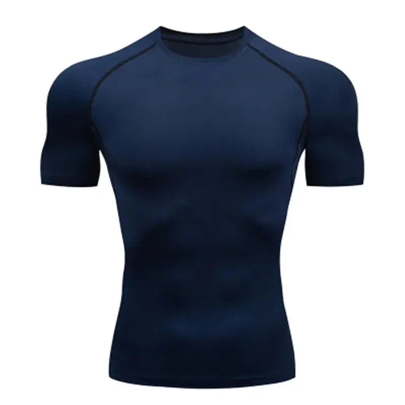 Caleb – Men's Compression T-Shirt for Outdoor Training & Fitness Activities, Breathable Fabric
