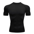 Caleb – Men's Compression T-Shirt for Outdoor Training & Fitness Activities, Breathable Fabric