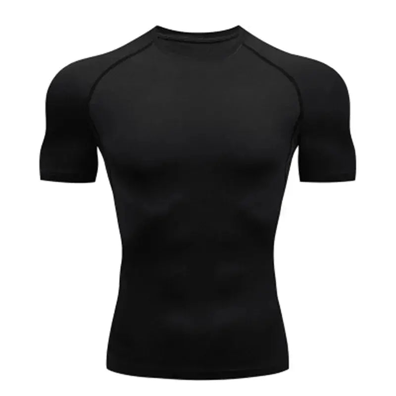 Caleb – Men's Compression T-Shirt for Outdoor Training & Fitness Activities, Breathable Fabric