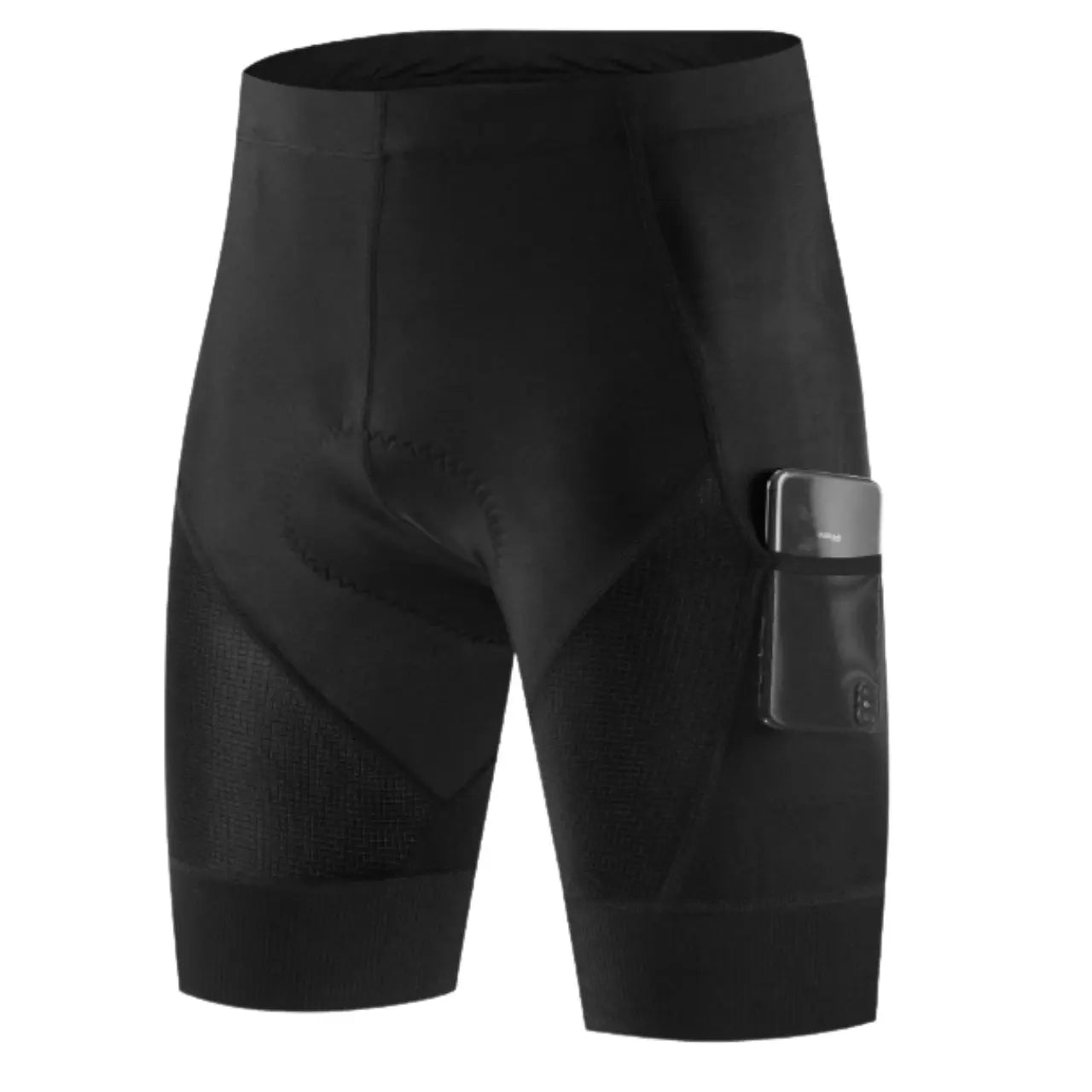 MunaWear - Men's Cycling Shorts - Ethan - Men's Cycling Shorts with Gel Padding for Comfort & UV Protection, Ideal for MTB & Road Cycling - 