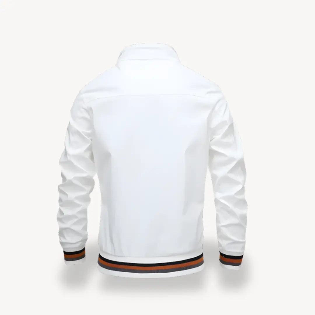 Men's Waterproof Golf Jacket - Lightweight Windbreaker with Water-Resistant Fabric for Casual Outings and Outdoor Activities 2