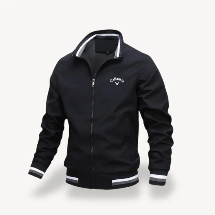 Men's Waterproof Golf Jacket - Lightweight Windbreaker with Water-Resistant Fabric for Casual Outings and Outdoor Activities 5