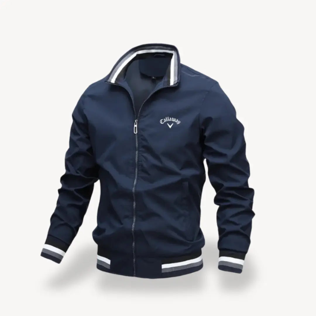 Men's Waterproof Golf Jacket - Lightweight Windbreaker with Water-Resistant Fabric for Casual Outings and Outdoor Activities 7
