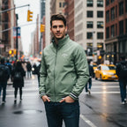 MunaWear - Men's Golf Apparel - Caden – Lightweight Men's Golf Jacket With Water-Resistant Fabric For Casual Outings And Outdoor Activities - 