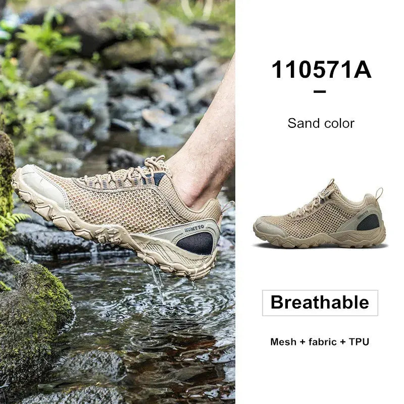 Ethan – Durable Leather Hiking Boots for Men, Lace-Up Design for Outdoor Adventures, Size 7-12 12
